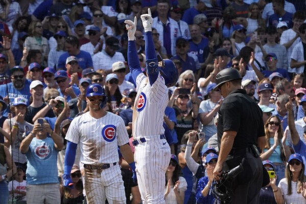 Bleacher Nation on X: Cubs Walk It Off! Nico Hoerner Drives in Nick  Madrigal!!!   / X