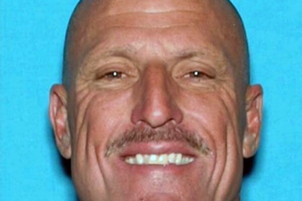 This undated California driver license photo released by the Fresno County Sheriff's Office shows firefighter Mike Fournier, who was killed in a helicopter crash in 2020. (Fresno County Sheriff's Office via AP, File)