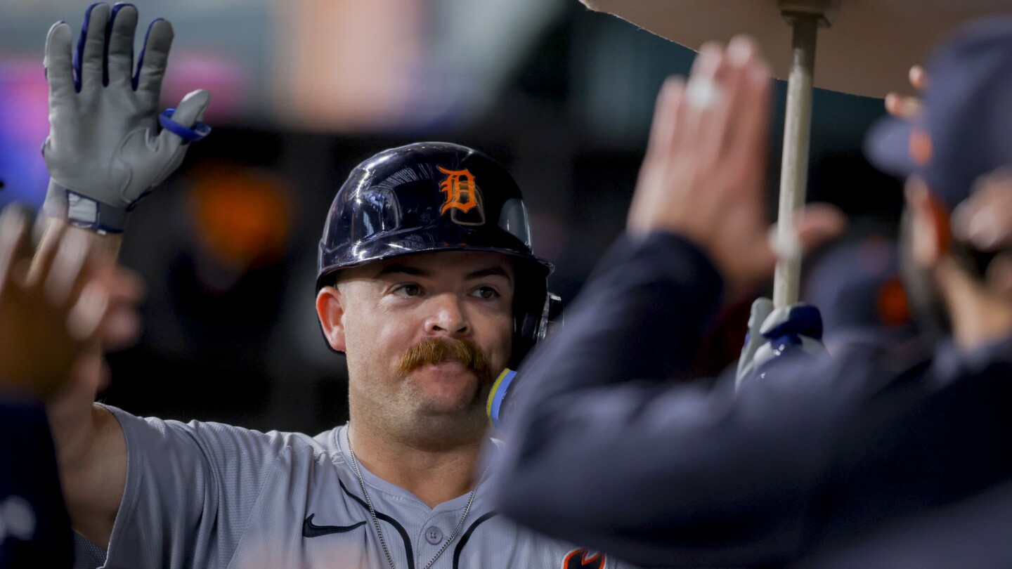 Jake Rogers homers twice and Detroit Tigers beat Texas Rangers 2-1