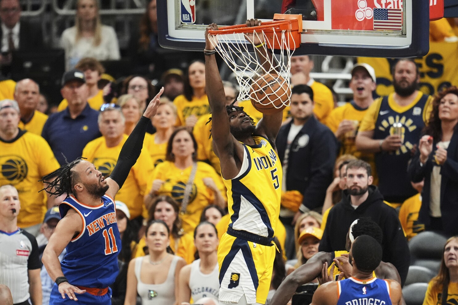 Ankle injury could keep Jarace Walker out of Pacers-Thunder series