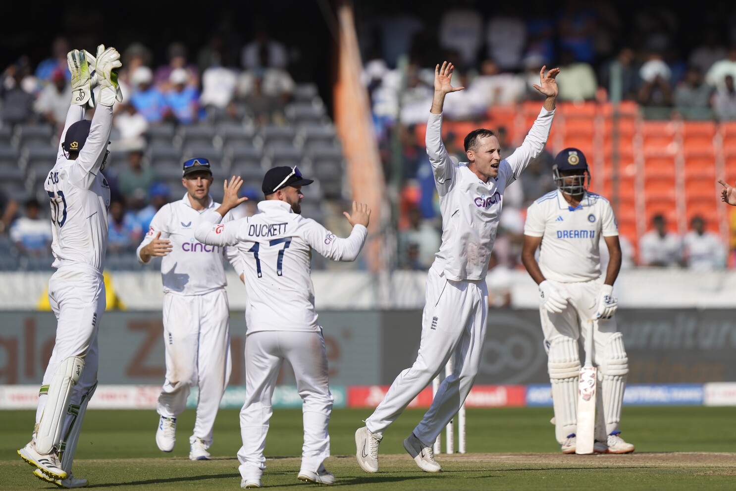 India vs England 1st Test Day 4 Cricket Match highlights: England beat  India by 28 runs, lead series 1-0 - The Times of India