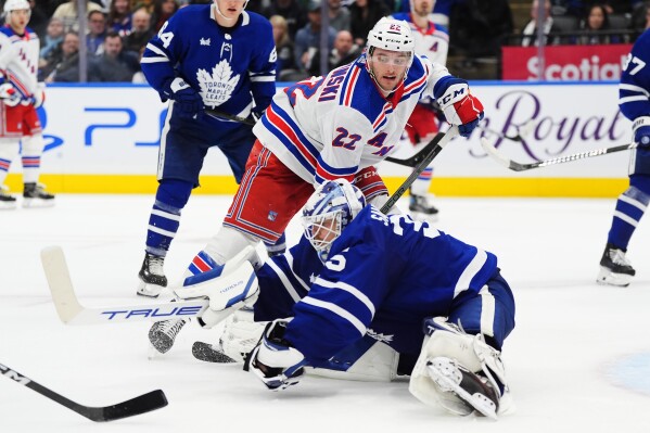 Max Domi scores deciding goal in shootout to lift Maple Leafs to 4-3 win  over Rangers