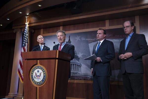 Republican Senators News Conference on Ending COVID-19 Vaccine Mandate for  Military Personnel