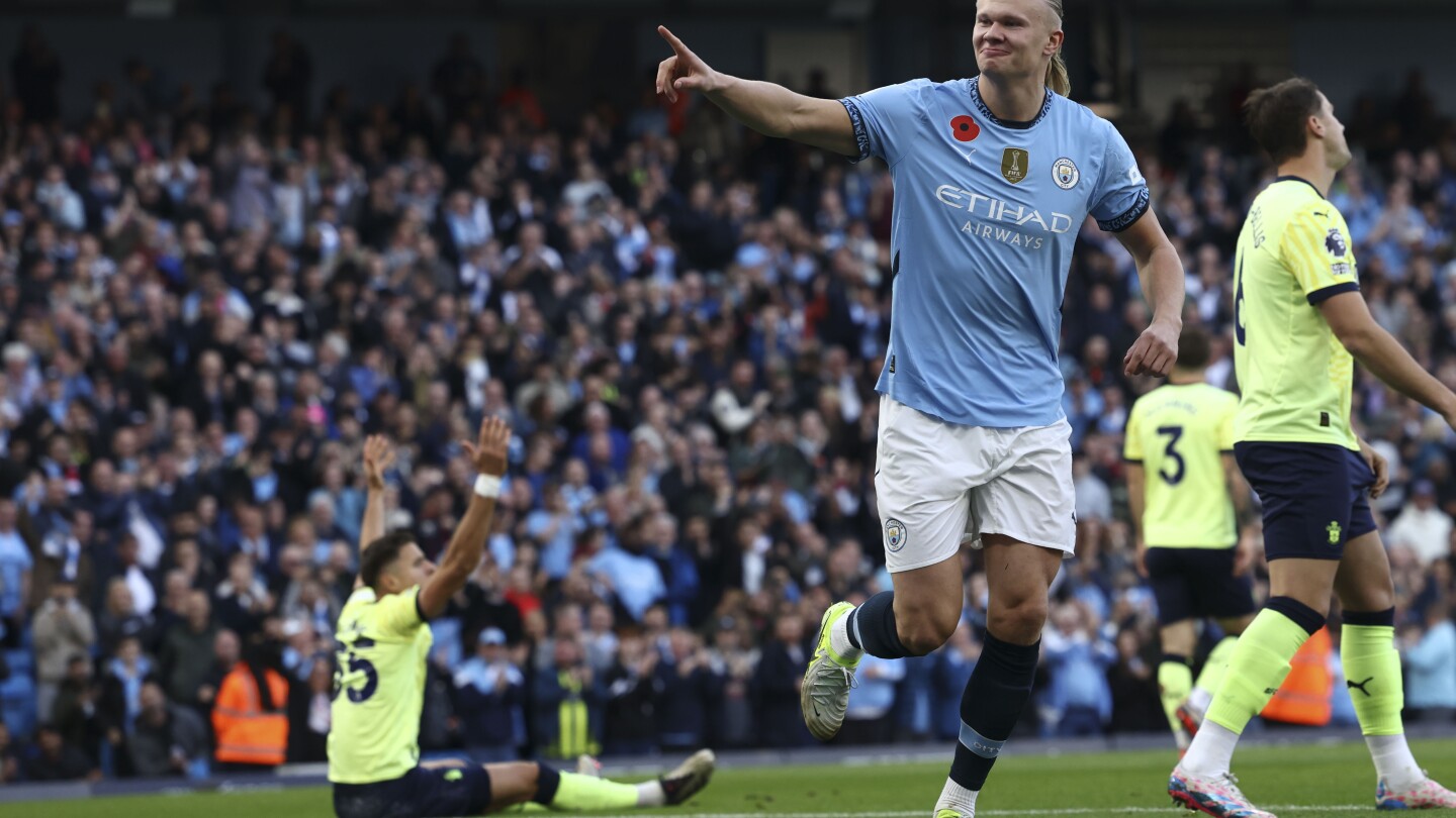 Haaland leva o Man City ao topo da Premier League
 #ÚltimasNotícias