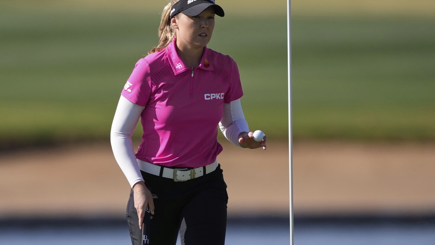 Brooke Henderson win in another rout and Nelly Korda hangs on in LPGA Match Play