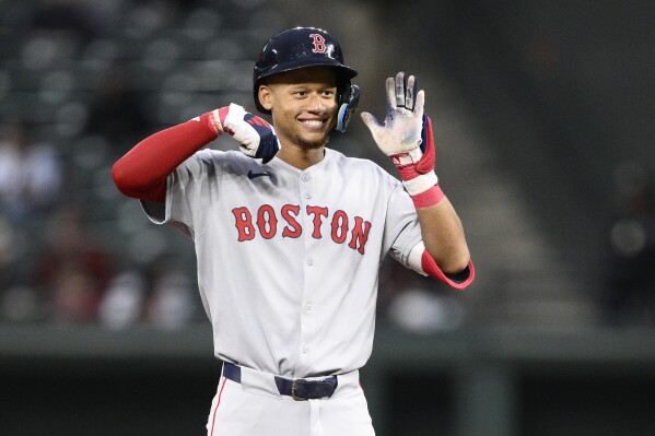 Kristian Campbell agrees to $60 million, 8-year deal with Red Sox, less  than a week after debut | AP News