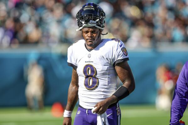 lamar jackson of the baltimore ravens