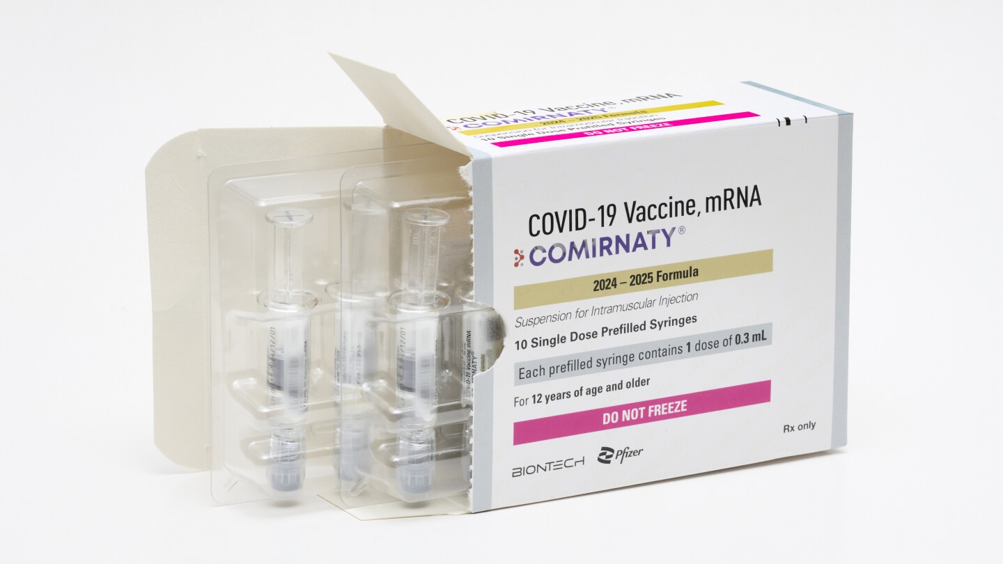 The US is approving updated vaccines against COVID-19 that will soon be available