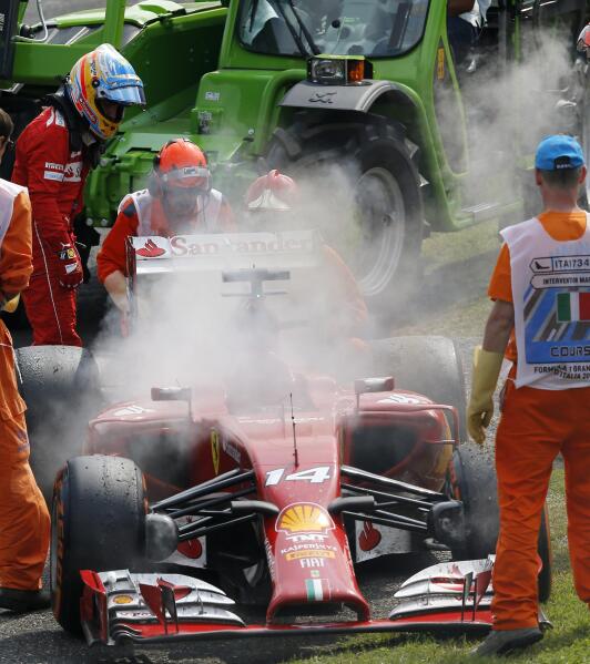 2014 Italian F1 Grand Prix Race Day Monza Sep 7th