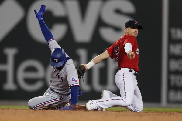 Lyle's strong start leads Rangers over sloppy Red Sox, 10-1