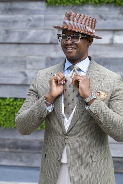 Style advisor, Michael Andrew, poses for a portrait on Friday, May 2, 2025, in Atlanta. (Photo by Paul R. Giunta/Invision/AP)
