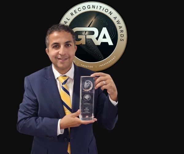 “Jamil Srour receives the 2024 Global Recognition Award for Leadership in International Education, joining Elon Musk and other global visionaries