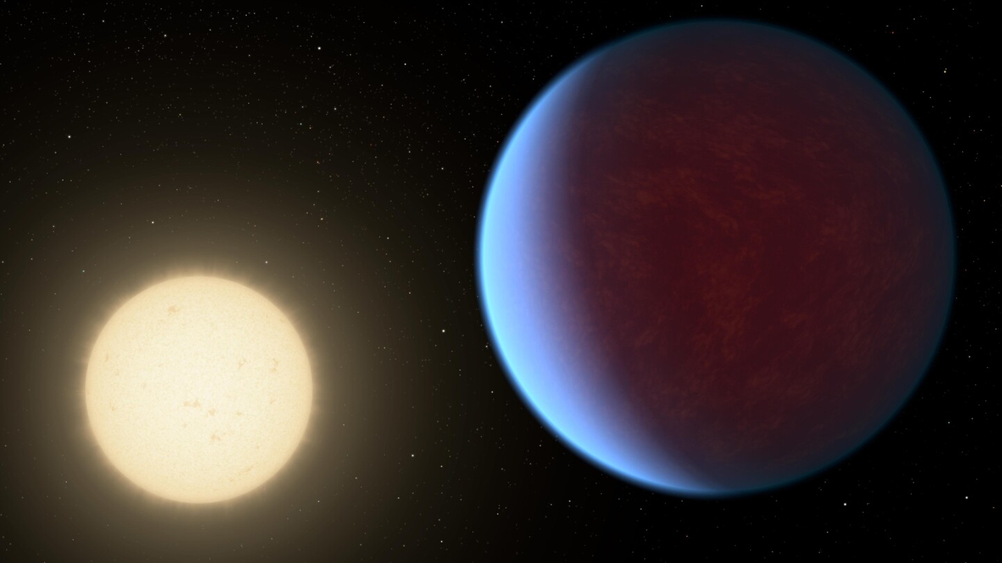 Изгаряща скалиста планета, два пъти по-голяма от Земята, има гъста атмосфера, твърдят учени