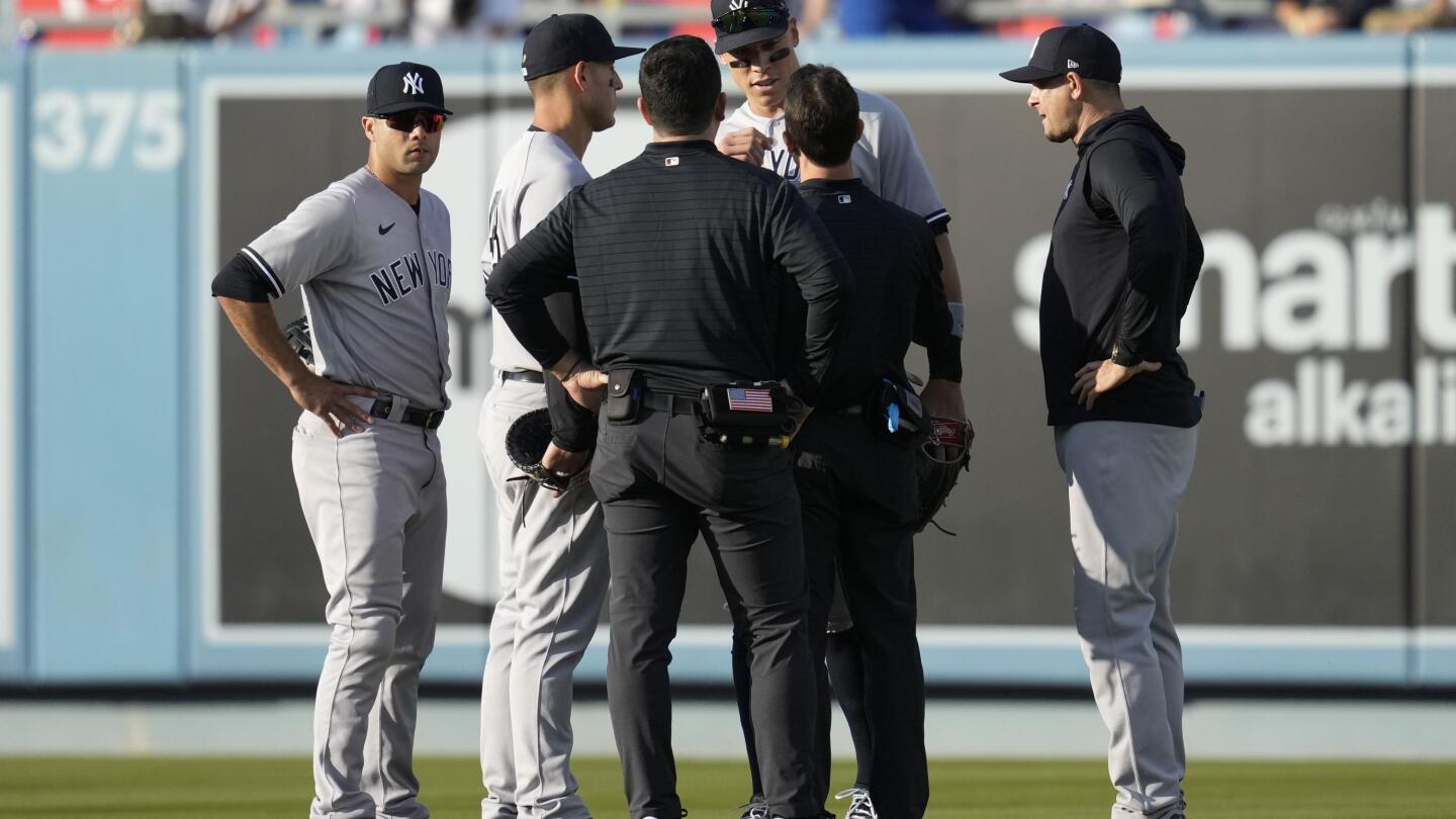 Yankees Notebook: Aaron Judge gets scheduled day off against Astros as he  rests injured toe – Hartford Courant