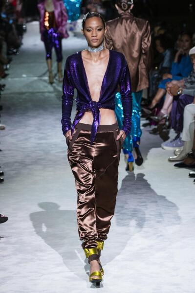 Tom Ford wraps NY Fashion Week with a show of disco glam