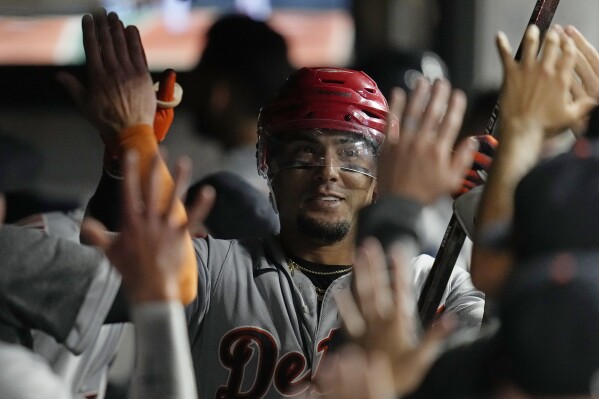 Cabrera singles, Torkelson and Carpenter homer as Tigers beat Guardians 4-1