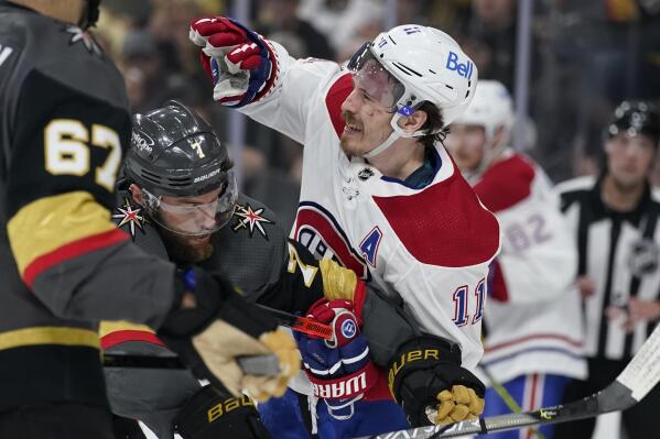 Canadiens defeat Golden Knights in Game 5 of NHL playoff series