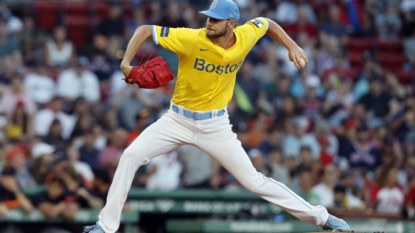 red sox yellow and blue jersey