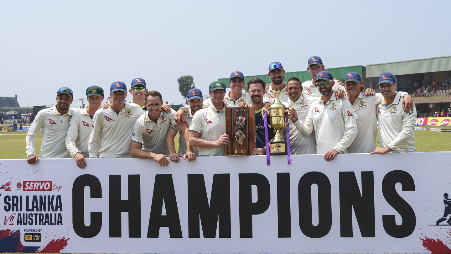 Australia Clinches 2-0 Series Victory Over Sri Lanka