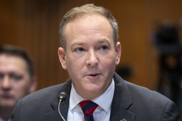 Former Rep. Lee Zeldin, R-N.Y., President-elect Donald Trump's pick to head the Environmental Protection Agency, appears before the Senate Environment and Public Works Committee on Capitol Hill, Jan. 16, 2025, in Washington. (AP Photo/Mark Schiefelbein, File)