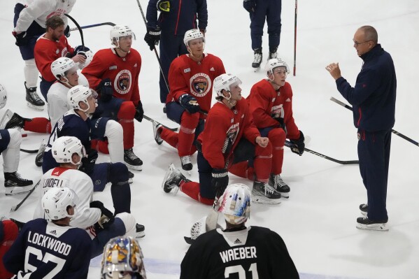 Florida Panthers on X: Checking in from our first practice of the