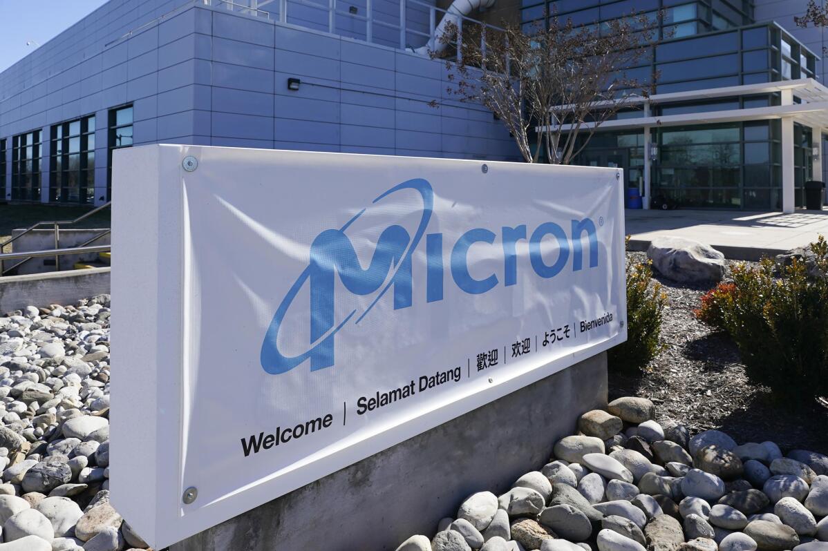 Micron announces layoffs, cost cutting as chip demand drops AP News