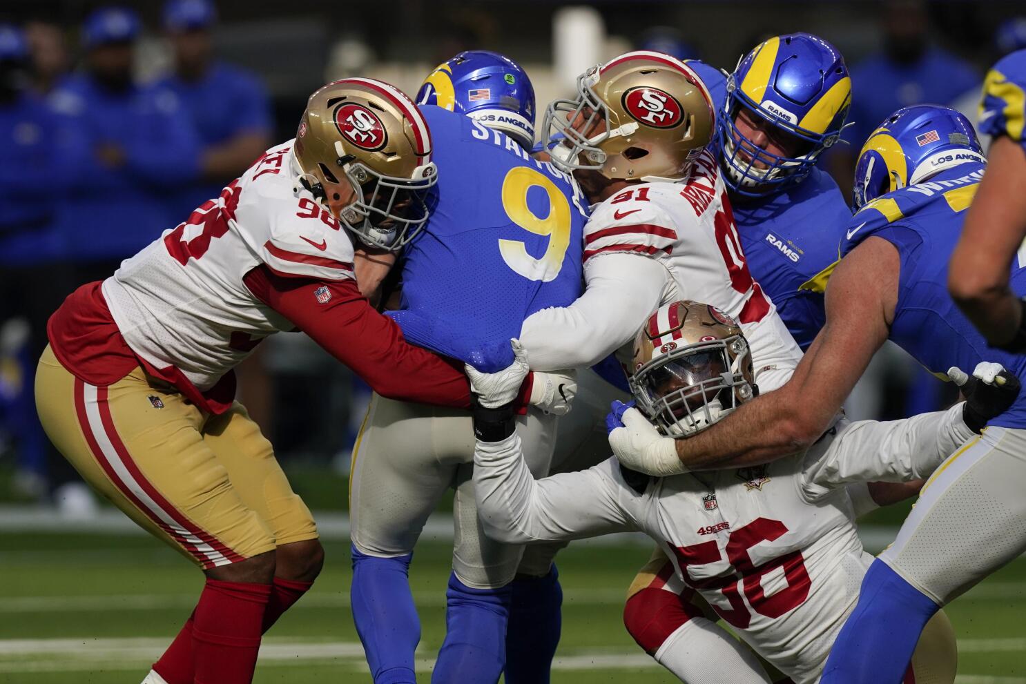 2022 NFC Championship Game: N.F.C. Championship: Rams Overcome 49ers to  Reach Super Bowl - The New York Times
