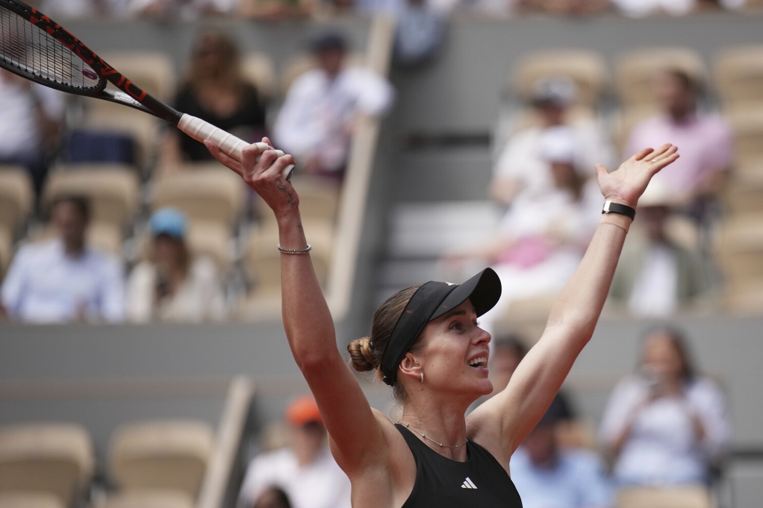 French Open: Svitolina beats 2024 runner-up Paolini