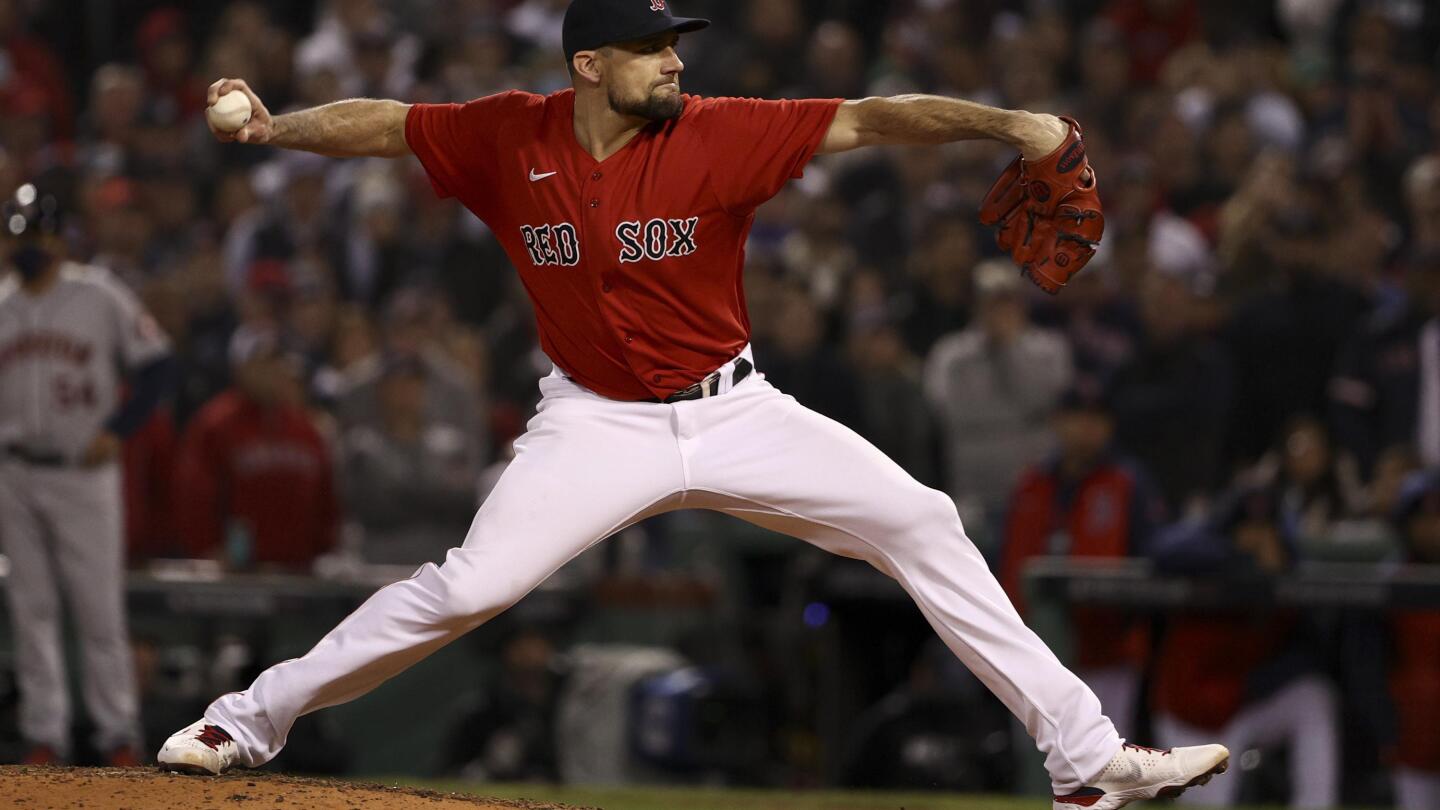 Red Sox' Nathan Eovaldi admits he doesn't like Astros before ALCS