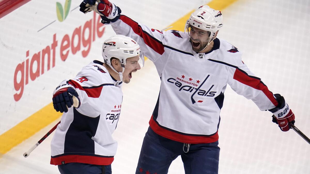 Orlov scores in overtime, leads Capitals past Penguins 4-3