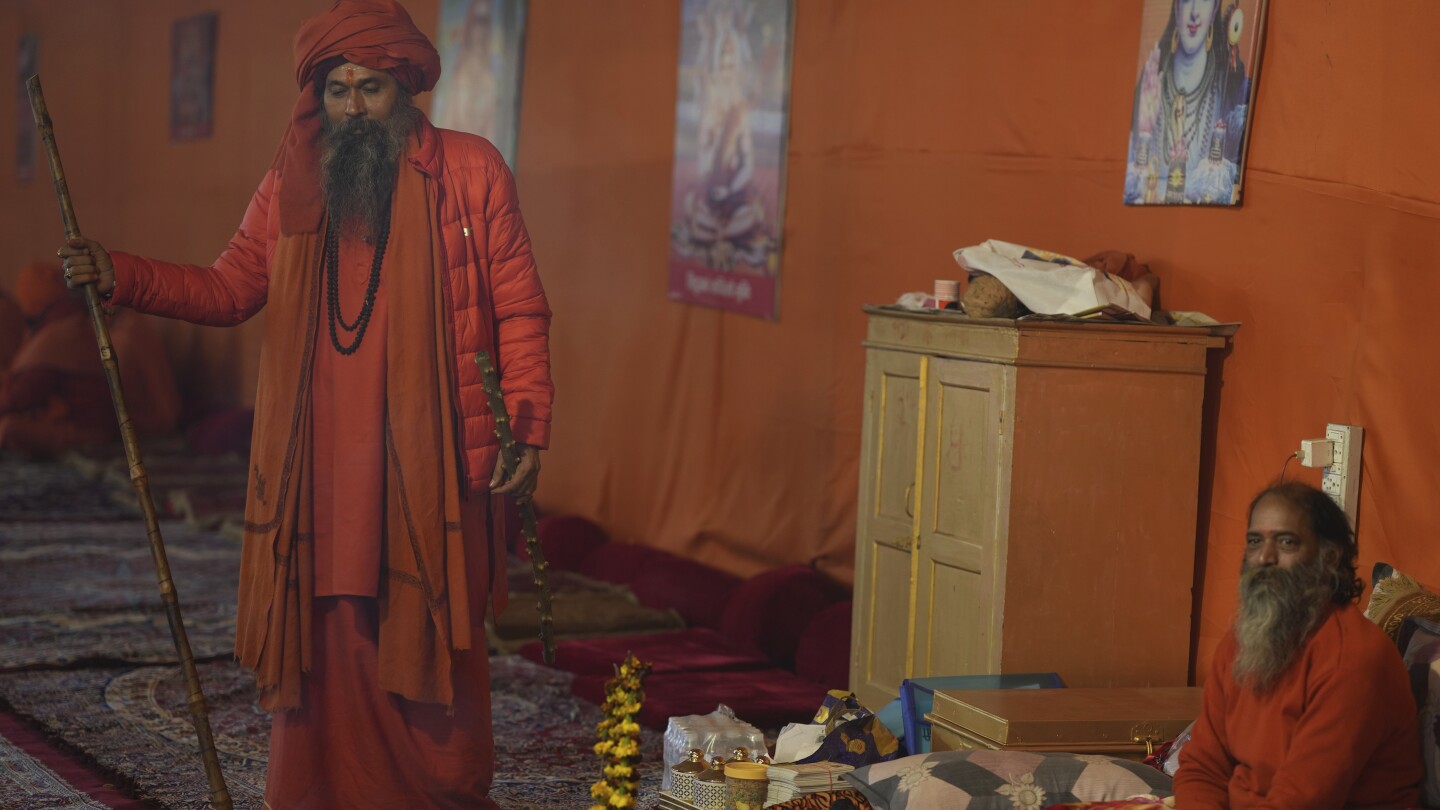Maha Kumbh Festival: Thousands of Hindu Ascetics Take Sacred Dips