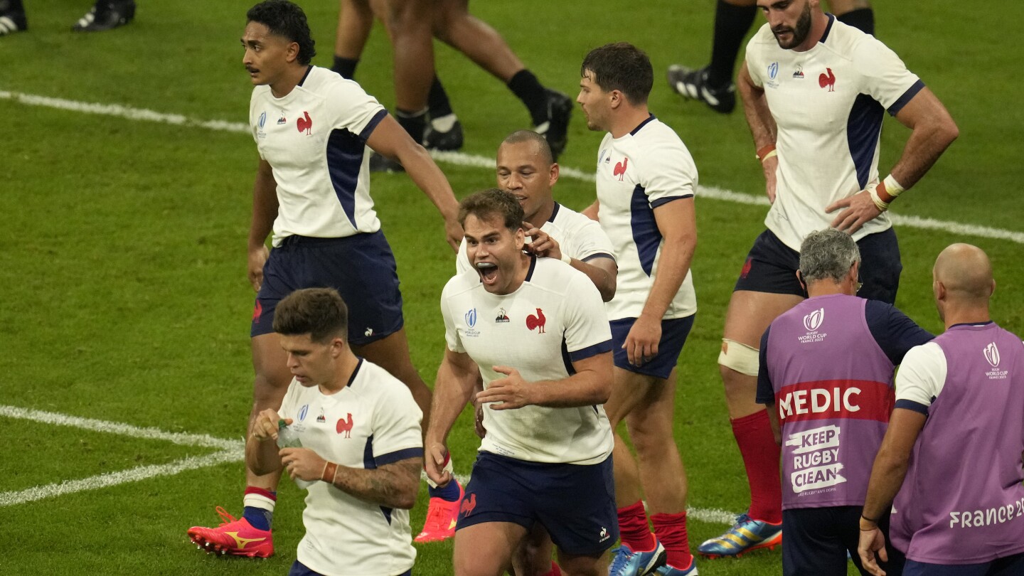 La France remporte une victoire complète contre la Nouvelle-Zélande lors du match d’ouverture de la Coupe du monde de rugby