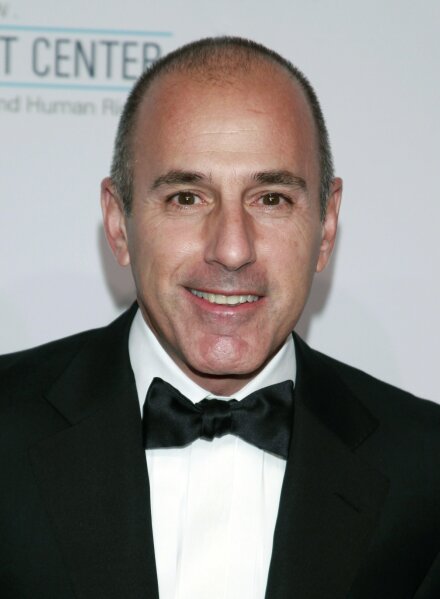 
              FILE - In this Oct. 15, 2013, file photo, Matt Lauer arrives at an event in New York. NBC News announced Wednesday, Nov. 29, 2017, that Lauer was fired for "inappropriate sexual behavior." (Photo by Carlo Allegri/Invision/AP, File)
            