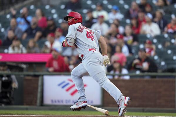 As one hitting streak comes to an end, another continues for Cardinals  'remarkable' Goldschmidt