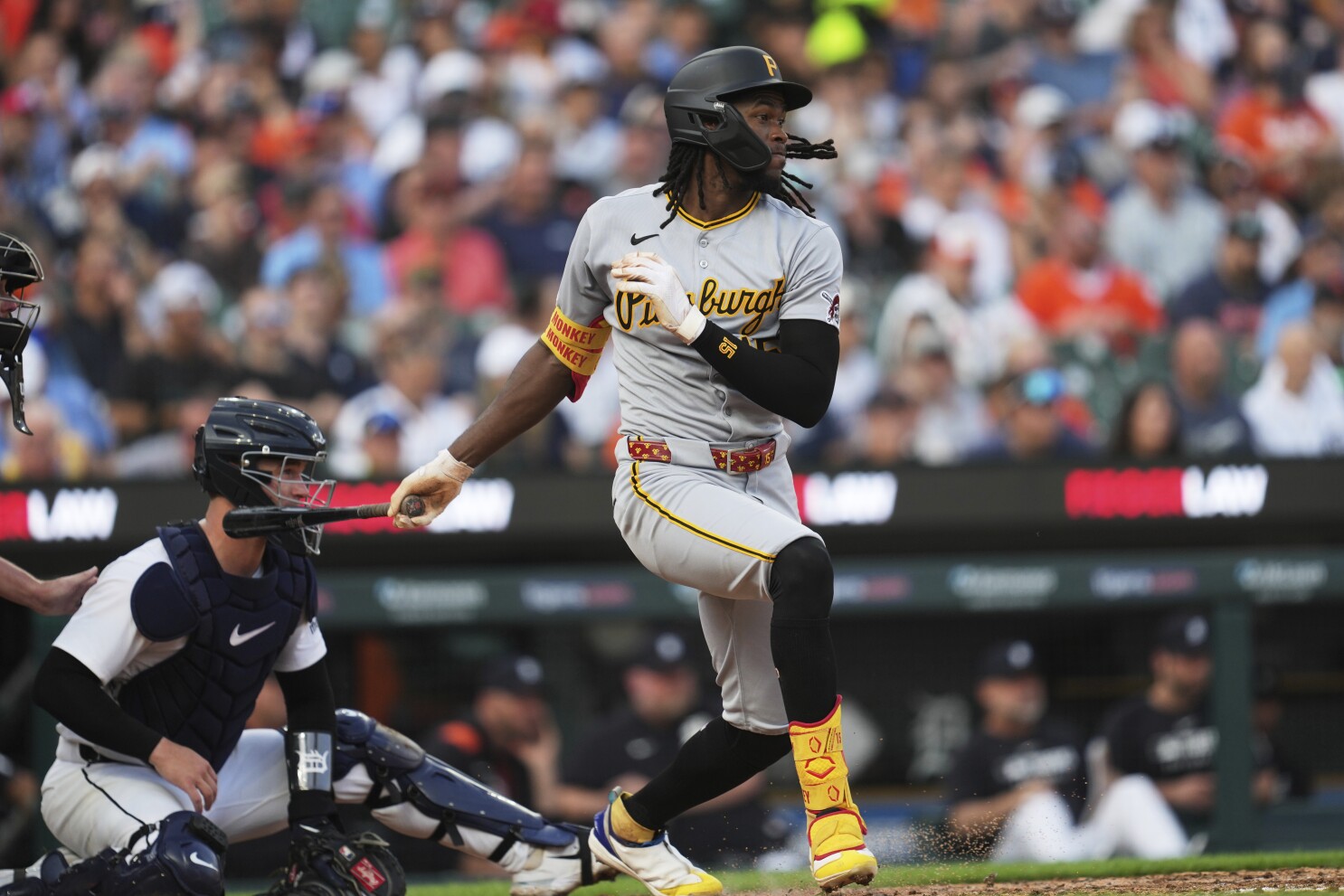 Báez homers twice on 10th anniversary as a major leaguer as Tigers beat Pirates 7-3