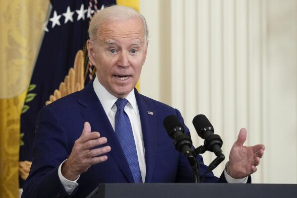 environment of project meaning FILE - President Joe Biden speaks during an event in the East Room of the White House in Washington, Thursday, March 23, 2023, celebrating the 13th anniversary of the Affordable Care Act. Recent moves by President Joe Biden to pressure TikTok over its Chinese ownership and approve oil drilling in an untapped area of Alaska are testing the loyalty of young voters, a group that’s been largely in his corner. (AP Photo/Susan Walsh, File)