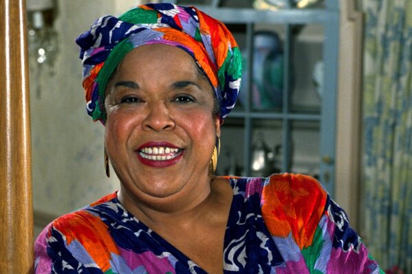 
              FILE - This October 1991 file photo shows actress Della Reese. Reese, the actress and gospel-influenced singer who in middle age found her greatest fame as Tess, the wise angel in the long-running television drama "Touched by an Angel," died at age 86. A family representative released a statement Monday that Reese died peacefully Sunday, Nov. 19, 2017, in California. No cause of death or additional details were provided. (AP Photo/Douglas C. Pizac, File)
            