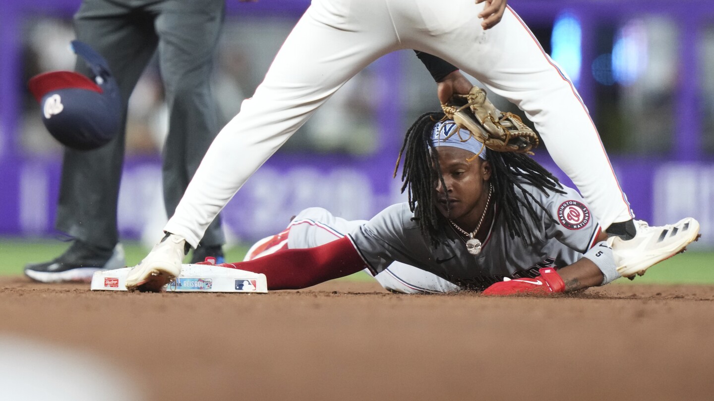 Nationals' CJ Abrams Placed on 10-Day Injured List Due to Hip Flexor Strain