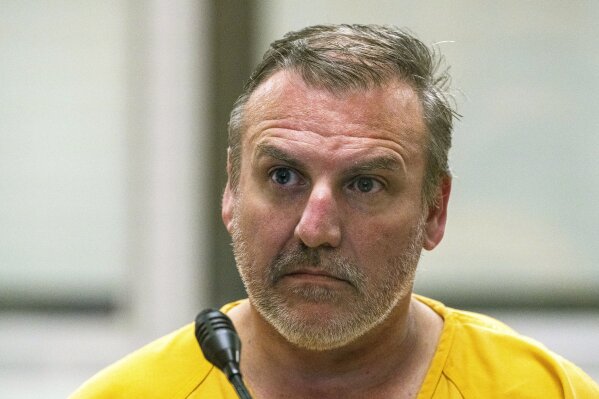 FILE - In this Oct. 9, 2019 file photo, Brian Steven Smith attends his arraignment on a charge of first-degree murder in Anchorage, Alaska. Losing a digital memory card that contained photos and videos of a horrendous killing may have been careless, but what led police to charge Smith was something he had no control over whatsoever: His South African accent. (Loren Holmes/Anchorage Daily News via AP, File)
