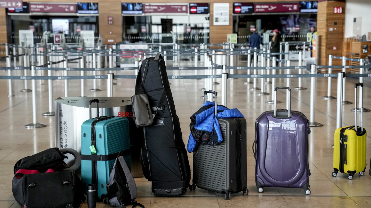 A one-day strike at 13 German airports, together with the primary hubs, brings maximum flights to a halt