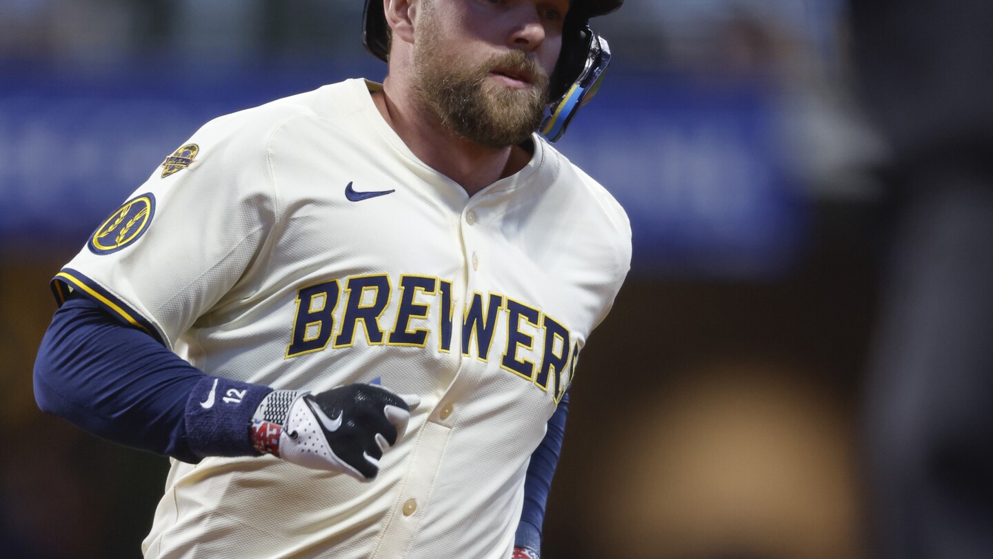 Priester and Hoskins help Brewers end 3-game skid with 5-0 victory over Tigers