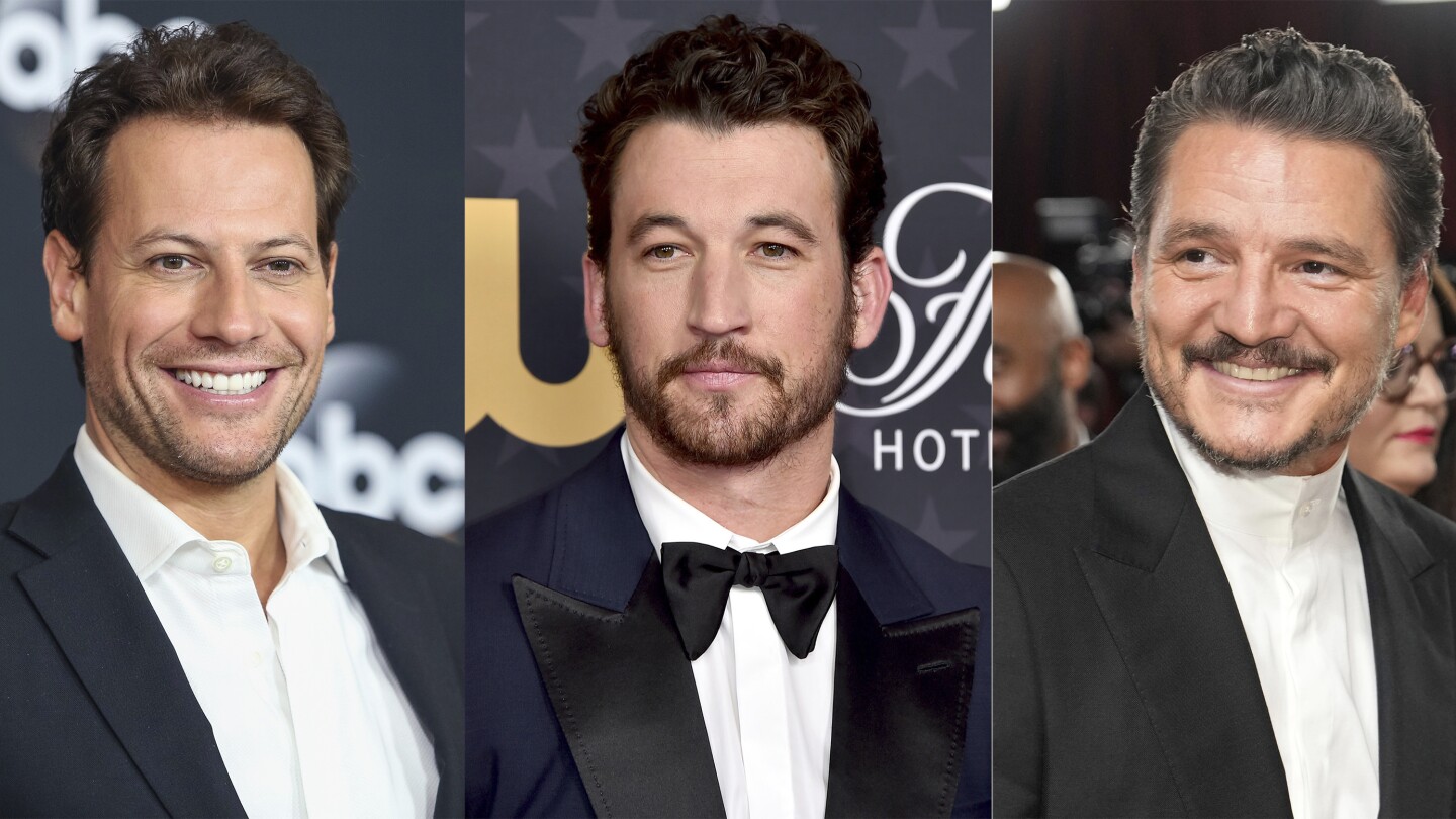 This combination of photos shows Ioan Gruffudd, from left, Miles Teller and Pedro Pascal. A reboot of "The Fantastic Four" has Pascal cast as Reed Richards, a role portrayed by Gruffudd and Teller in previous films. (AP Photo)