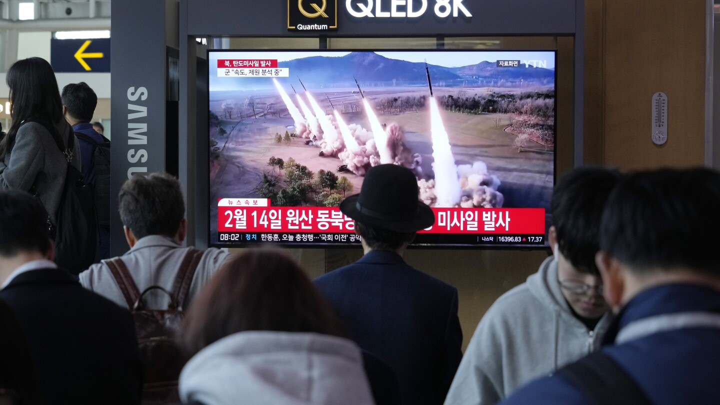 North Korea fires ballistic missile into its eastern waters, South Korea says