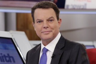 FILE - Shepard Smith appears on The Fox News Deck before his "Shepard Smith Reporting" program on Jan. 30, 2017, in New York. Two weeks shy of a year after his abrupt exit from Fox News Channel, Smith is making his return to television. His general interest newscast on CNBC premieres Wednesday, Sept. 30, 2020, at 7 p.m. Eastern.  (AP Photo/Richard Drew, File)