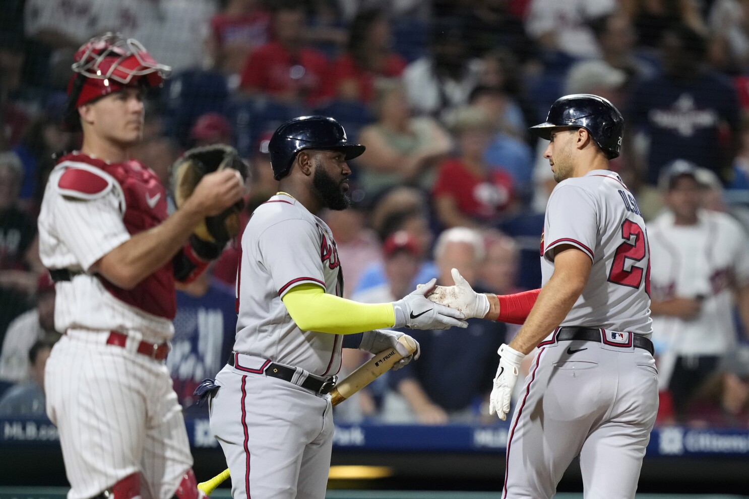 Phillies tie World Series home run mark in win over Astros - Los