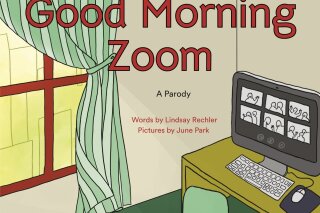This cover image released by Philomel shows "Good Morning Zoom" by Lindsay Rechler, available October 6. (Philomel via AP)