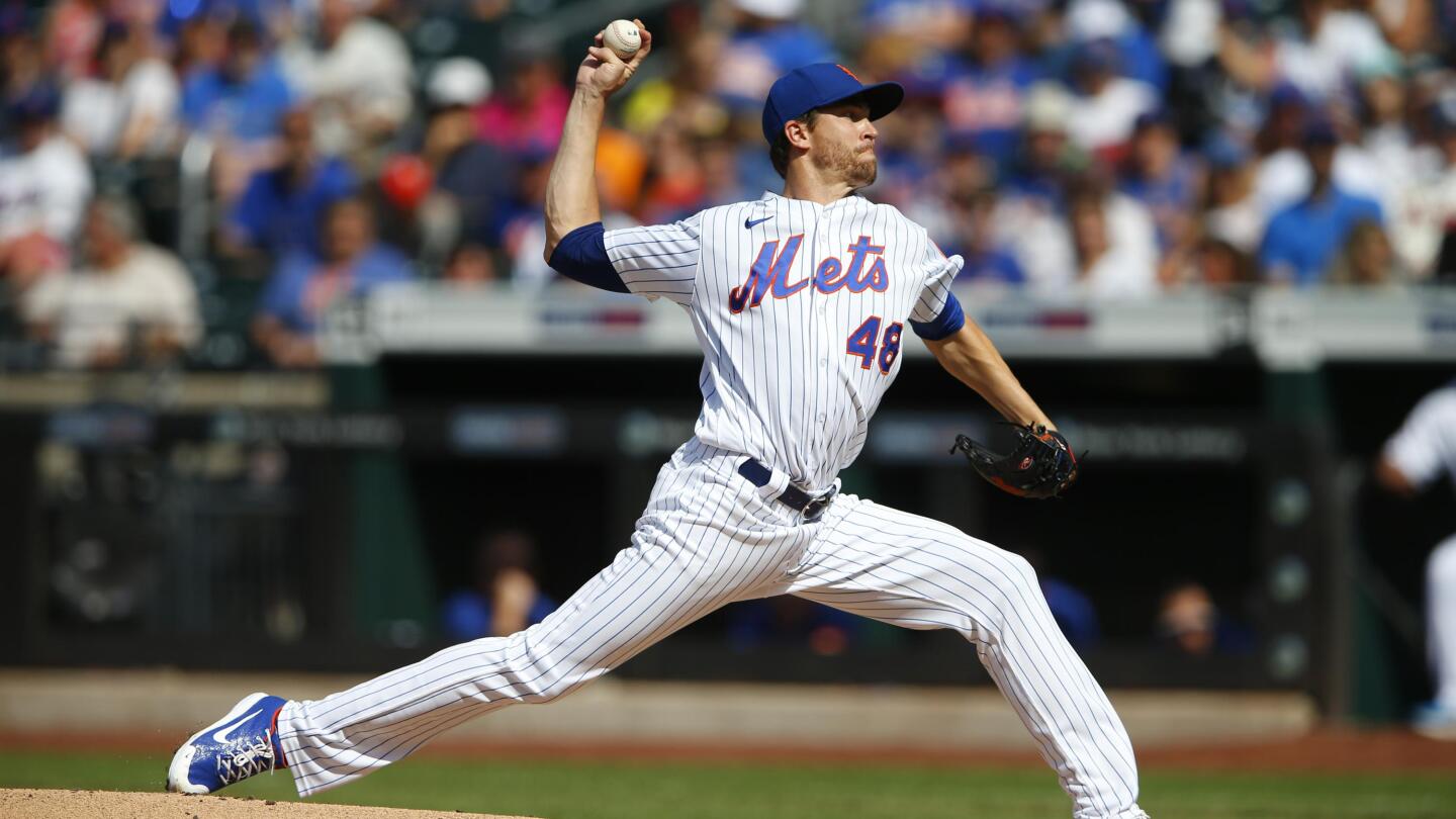 Jacob deGrom's quality-start streak ends at 26 games