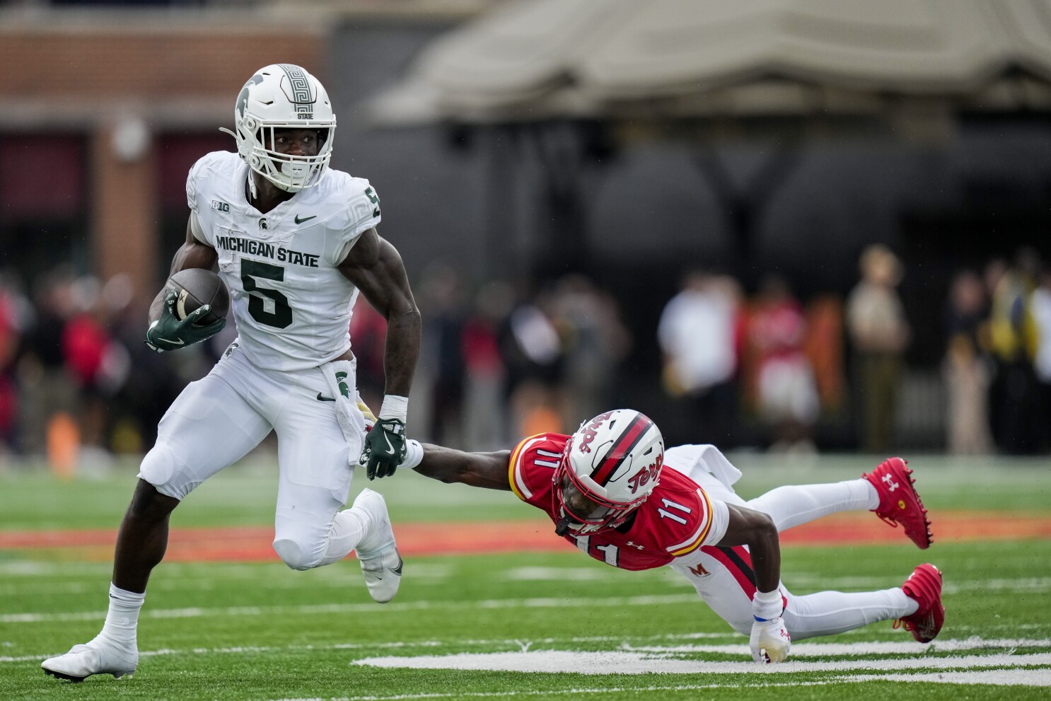 Michigan State beats Maryland 27-24 on Jonathan Kim's late field goal
