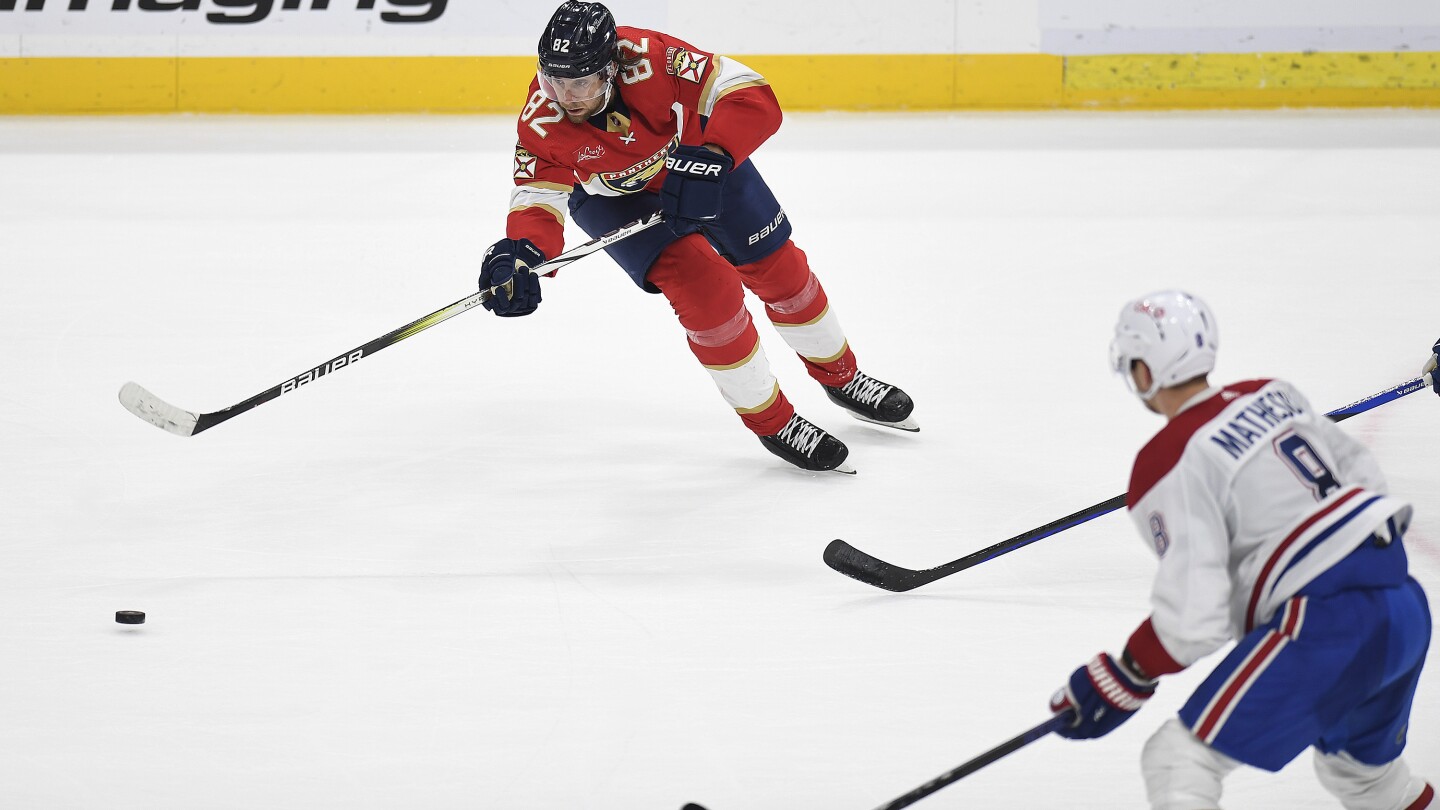Eetu Luostarinen вкарва два гола, Panthers надделя над Canadiens с 4-1 за 4-та поредна победа