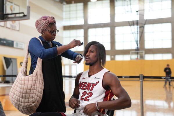 Jimmy Butler new look, hair